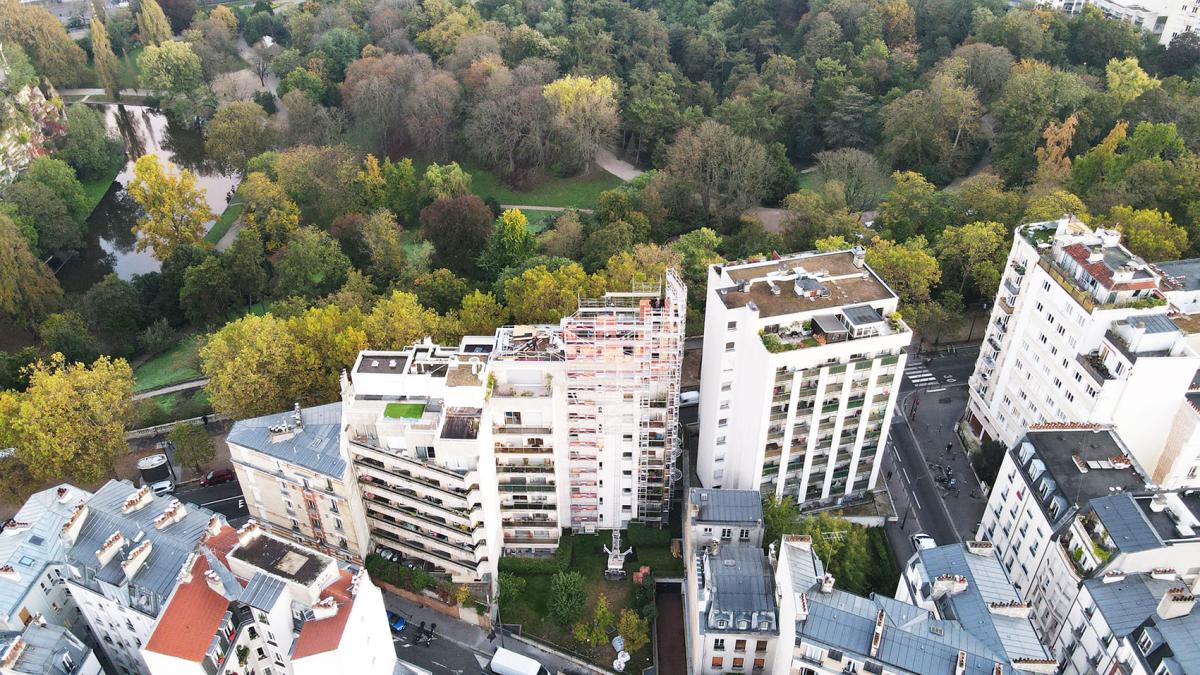 Étude de faisabilité pour surélévation d'immeuble à Paris