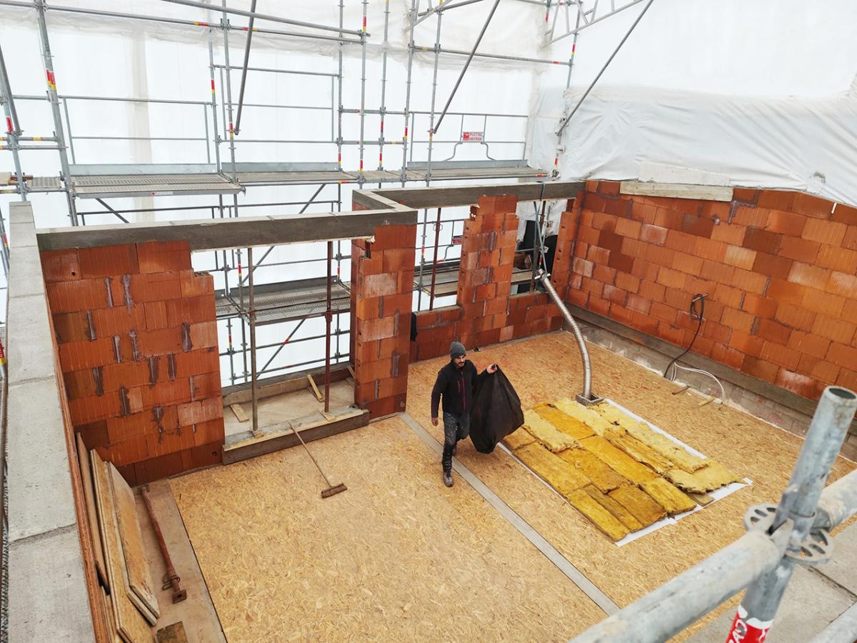 Construction des façades à Issy-les-Moulineaux (92)