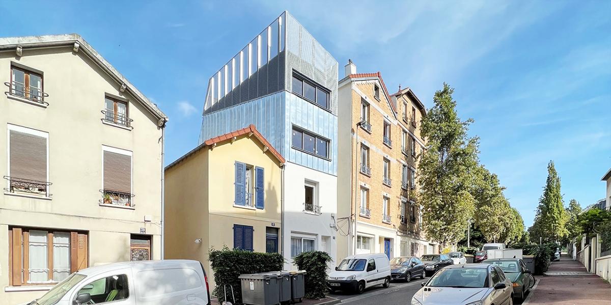 Surélévation d'un immeuble à Issy-les-Moulineaux (92)
