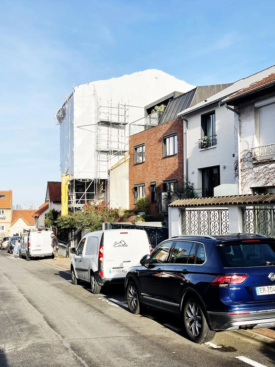 Surélévation d'une maison à Issy-les-Moulineaux (92)