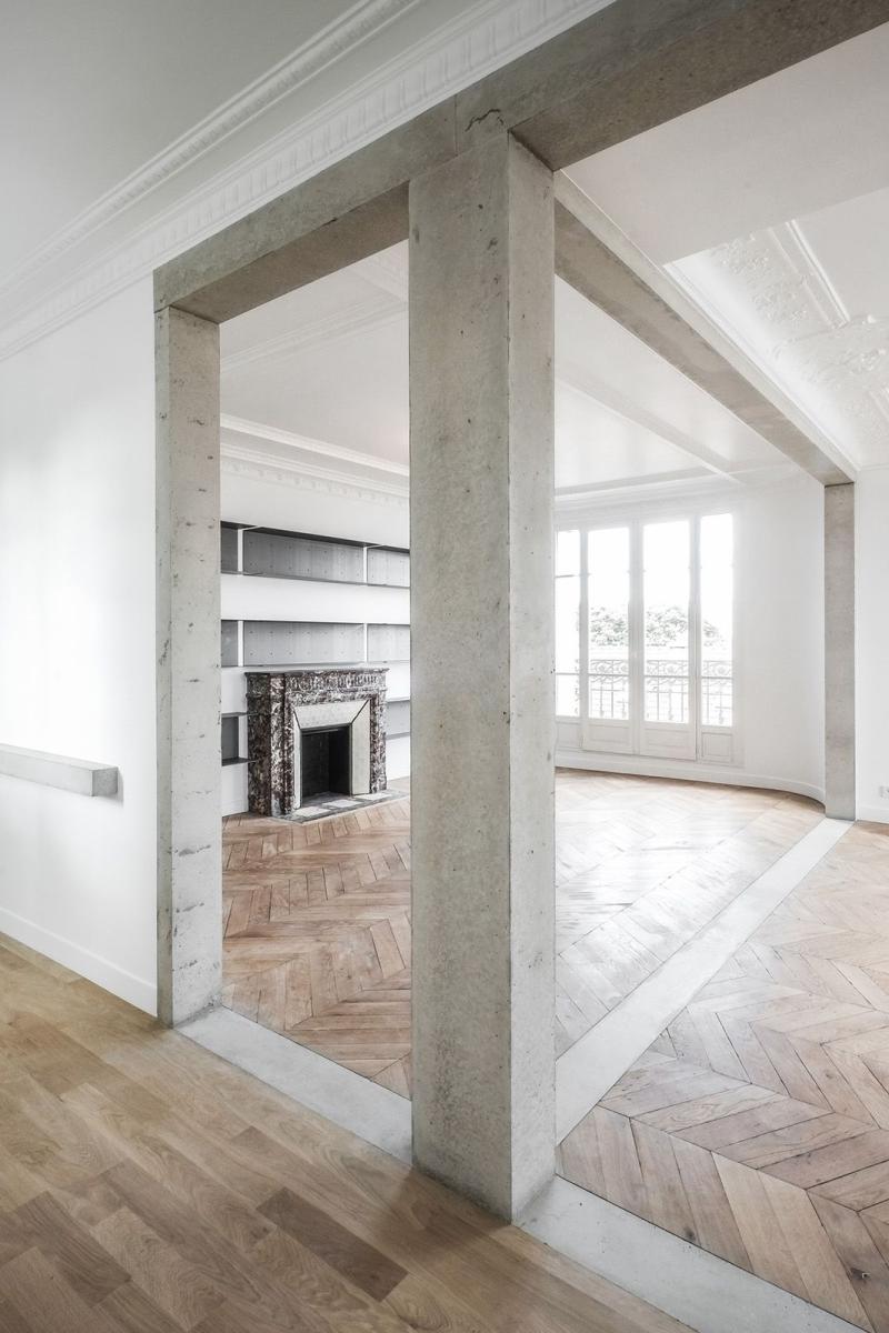 Ouvertures de mur dans un appartement à Paris 07