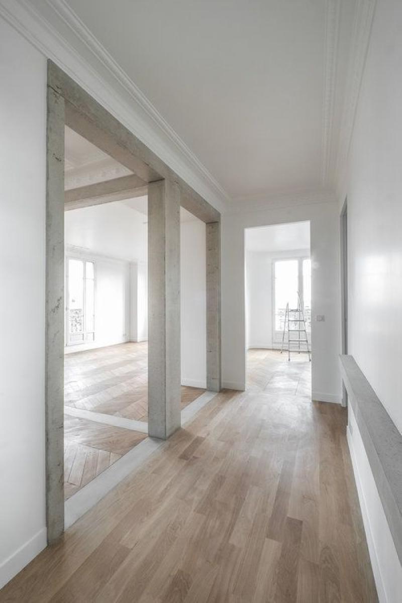 Ouvertures de mur dans un appartement à Paris 07