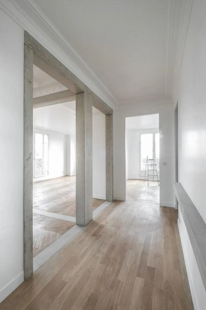 Ouvertures de mur dans un appartement à Paris 07