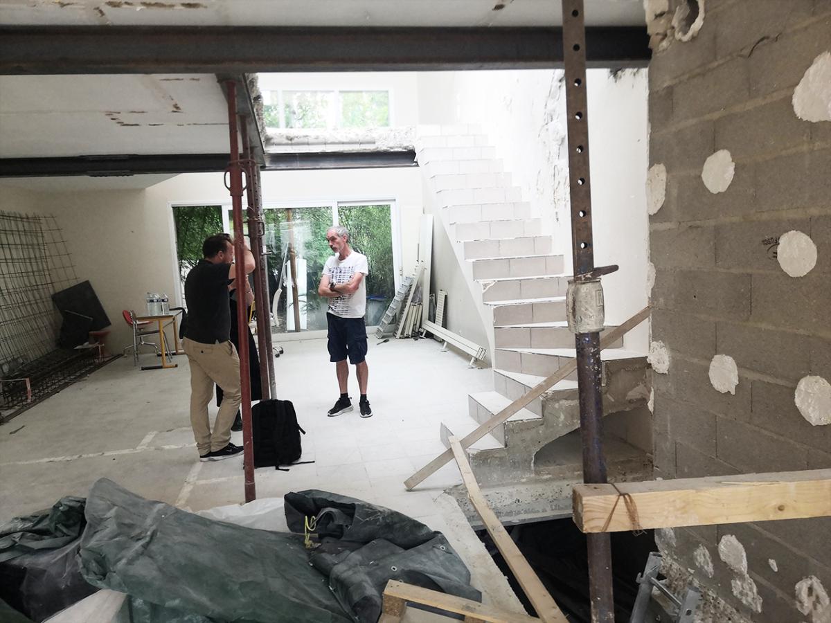 Rénovation d'une maison à Bourg-la-Reine (92)