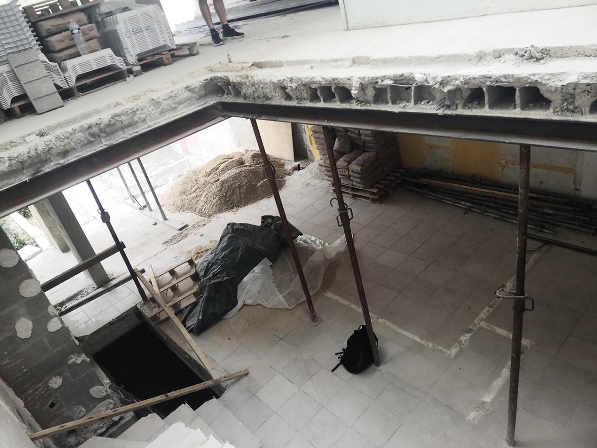 Ouverture du plancher à Bourg-la-Reine (92)