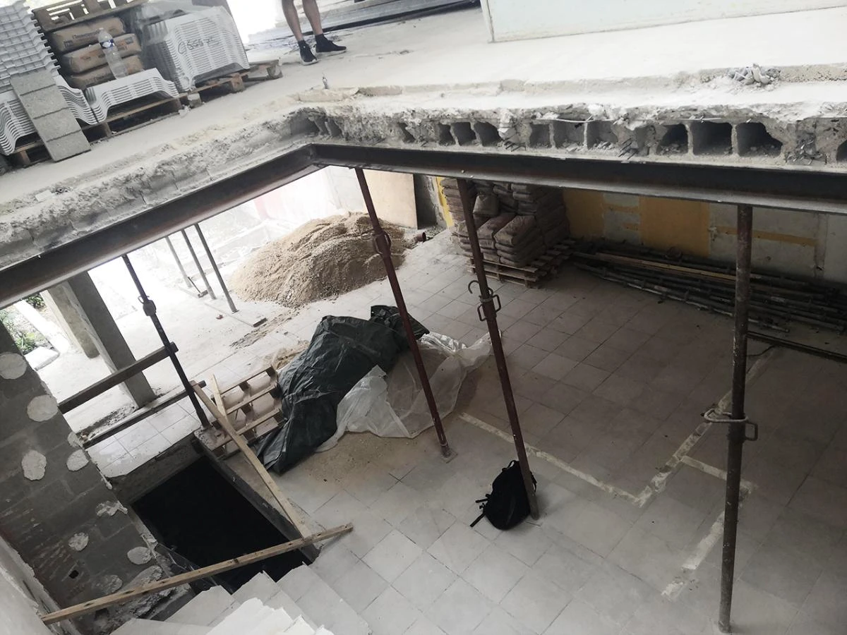 Ouverture du plancher à Bourg-la-Reine (92)